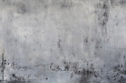 Processed collage of grey cracked stucco wall texture. Background for banner, backdrop or texture