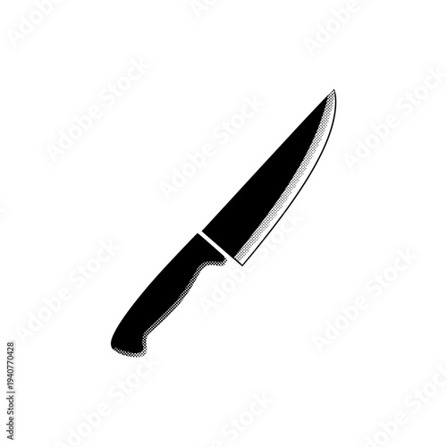 Kitchen knife sharp blade for cutting slicing preparing food ingredients