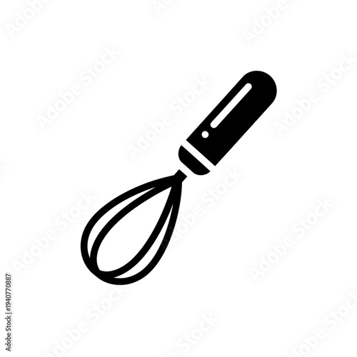 Kitchen whisk utensil for mixing and whipping ingredients baking and cooking tool