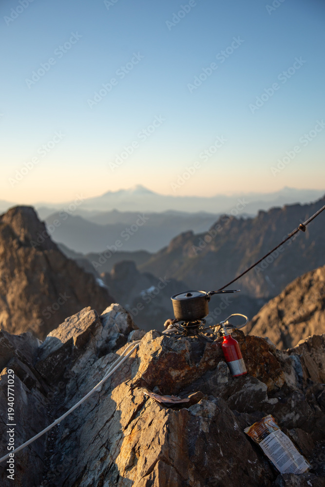 Obraz premium Washington mountain range 