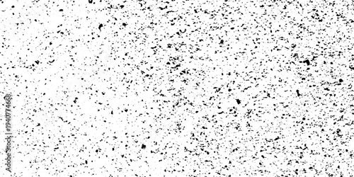 Abstract Monochrome Grunge Dust Texture with Black Speckled Particles, Film Grain Overlay, and Minimal White Background for Distressed Vintage Graphic Effects.