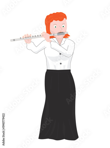 楽器を演奏しているミュージシャン。