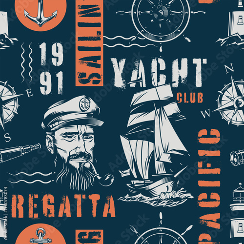 Sailing-themed design