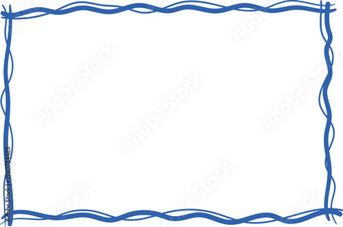 Frame Handdrawn Border Linework