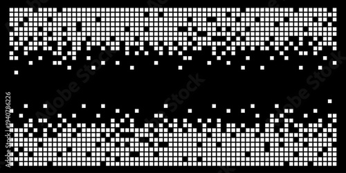 Pixel Border Transition Geometric