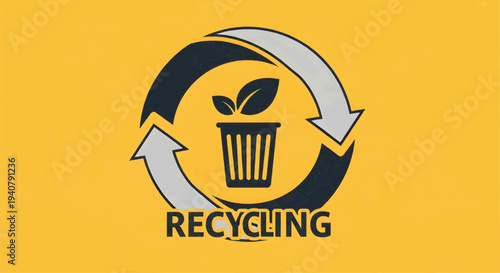 single icon of eco-friendly lifestyle 