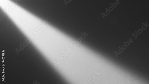 Wallpaper Mural Spotlight Beam Illuminating Dark Background with Subtle Haze. Torontodigital.ca