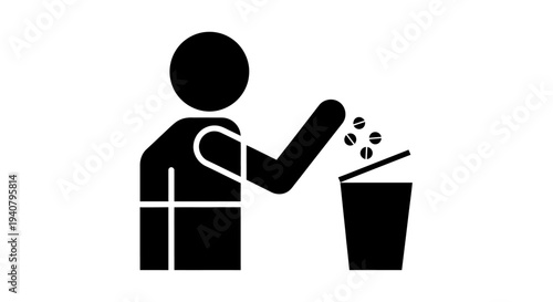 Man Drinking from a Glass.