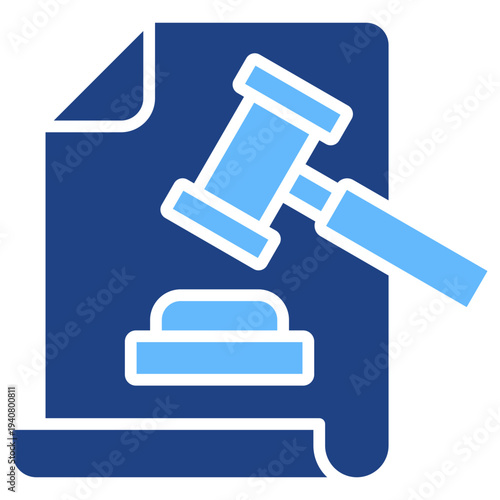 Code Conduct glyph color icon