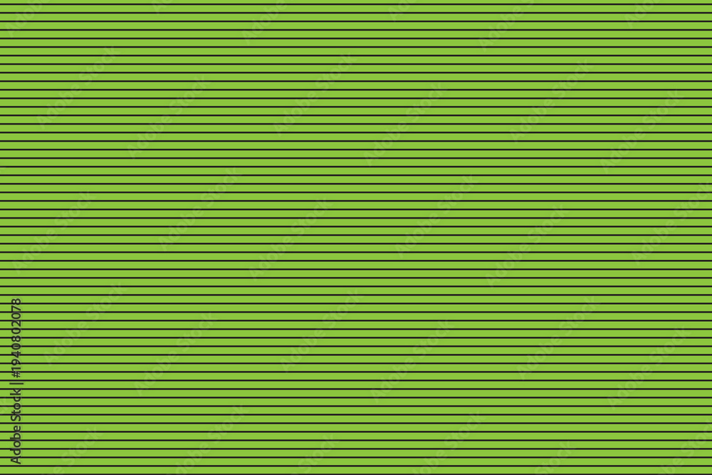 Fototapeta premium Abstract stripe pattern background in green. Horizontal lines texture background, wallpaper, and backdrop for designs.