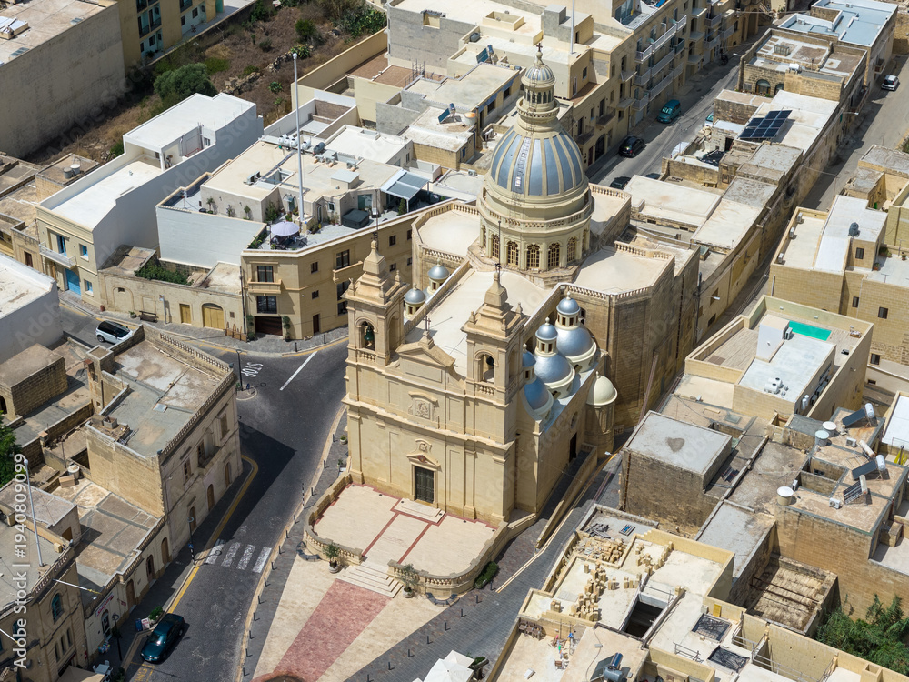 Fototapeta premium Parish Church of St Lawrence - San Lawrenz, Malta
