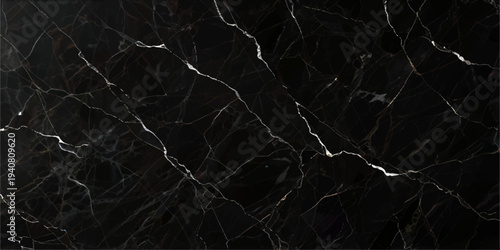 Marble texture background with natural breccia marble tiles for ceramic wall and floor decoration, dark rough marble surface with abstract black and white stone texture