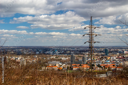 Photography Panorama of Bratislava, part New Town
