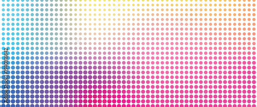 Light Blue, Red vector cover with spots. Illustration with set of shining colorful abstract circles. Pattern for ads, leaflets.