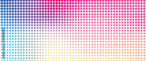 Light Blue, Red vector cover with spots. Illustration with set of shining colorful abstract circles. Pattern for ads, leaflets.