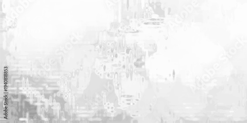 White and Grey Abstract Blurry Texture with Wavy Distorted Lines and Soft Focus for a Dreamy or Ethereal Visual Effect