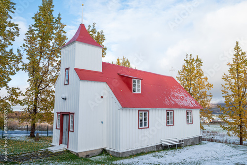 The church of Logmannshlid in Akureyri in celand