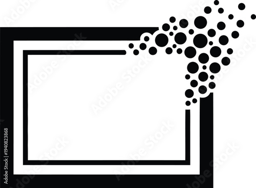 A profile silhouette of a man speaking with audio wave signals and floating particles representing voice recognition and smart audio technology.