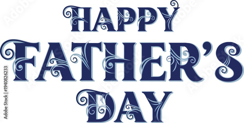 Happy father's day greeting card