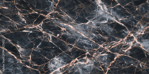 Abstract a luxurious marble slab with intricate veining, its deep tones and swirling patterns creating a sense of opulence and natural beauty.
