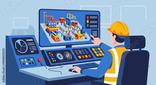 Control Room Operator Monitoring.