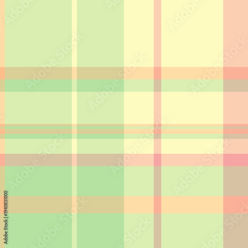 Yard seamless pattern textile, golf vector texture check. Festive background plaid fabric tartan in light and yellow colors.