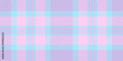 Slim plaid vector background, oktoberfest texture pattern tartan. Bedroom fabric textile seamless check in light and cyan colors.