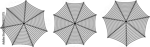 a set of webs with 7 and 8 ends