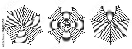 a set of webs with 7 and 8 ends