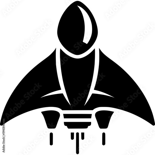 Spaceship Icon Vector