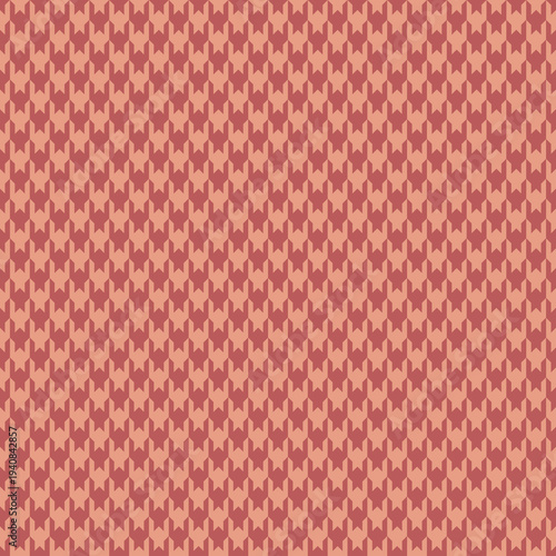 Elegant terracotta houndstooth pattern.  Perfect for textile design, website backgrounds, or fashion projects.