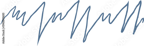 Border Doodle Divider Line Art