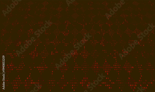 Inferno Data Stream. Geometric Binary Clusters in Deep Perspective Matrix