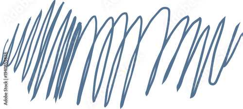 Doodle Divider Hand Drawn