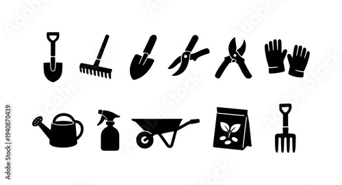 Shopping cart, e-commerce solid icon set. online buy, retail icons solid collection