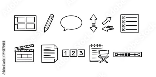 Music instrument 3d icon set. musical instruments, sound, audio icon collection