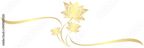 lotus illustration background for vesak day