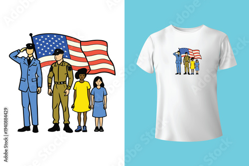 Memorial Day Graphic T-shirt Design. Never forget ever honor. This is amazing memorial day t-shirt design for smart people. Happy Memorial Day t-shirt design vector.