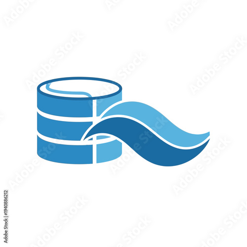 Communication satellite with solar panels and orbital mechanics connections, technology concept