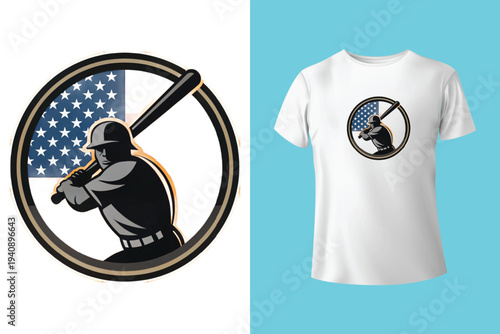 Baseball T shirt - Baseball Lover T shirt Design Template