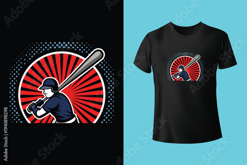 Men baseball jersey t shirt front back view technical fashion template mockup apparel design, cad drawing flat vector illustration