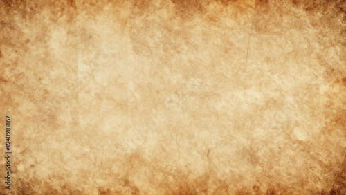 Vintage Old Paper Texture Background with Aged Parchment Surface