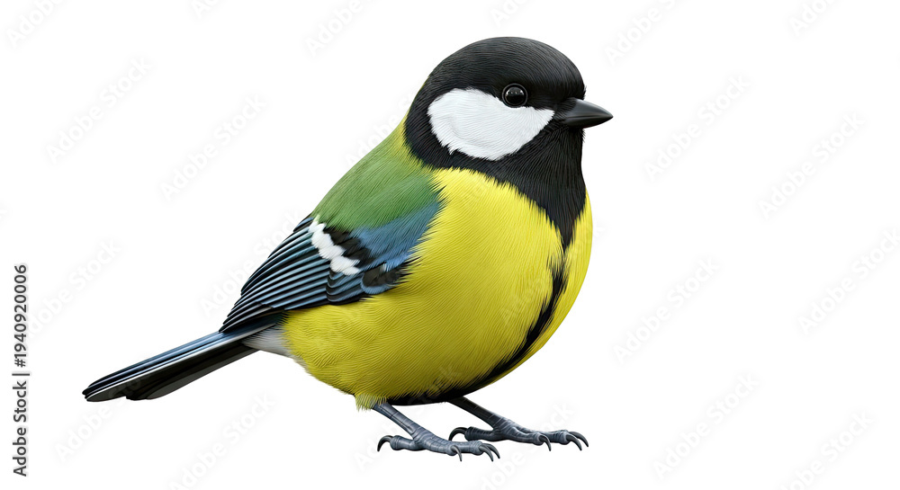 Obraz premium Great Tit Bird