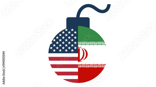 Depicting geopolitical tensions and conflict.