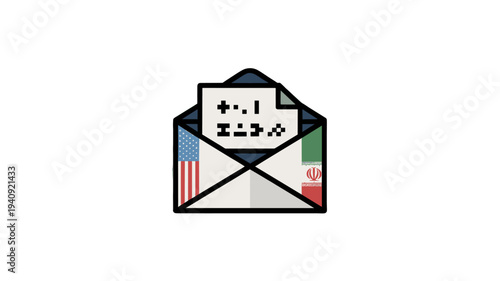 Open email and document from multiple countries.