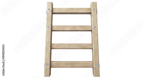 Wooden step stool