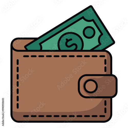 wallet with money