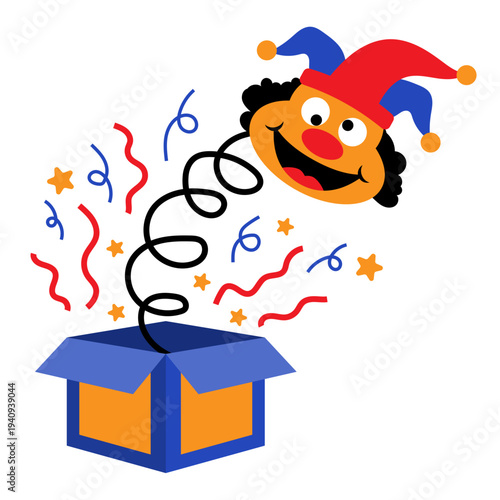 April Fools Day Illustration