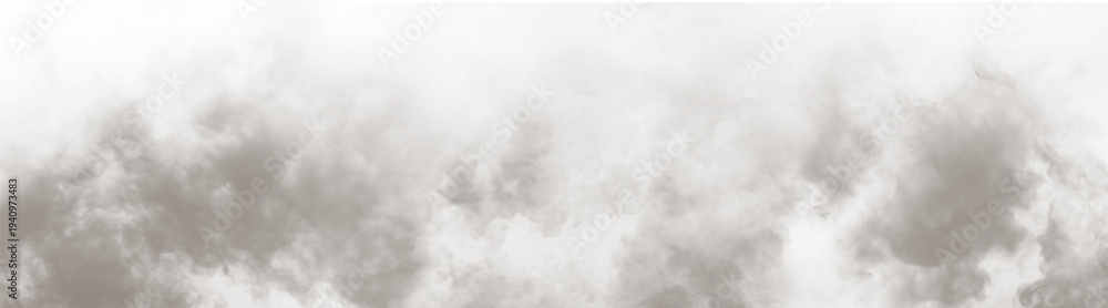Naklejka premium Burnt Fog Mist Smoke Texture Overlay Isolated on Transparent Background