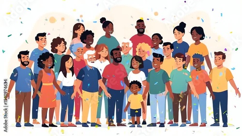 Diverse Group of People Together
